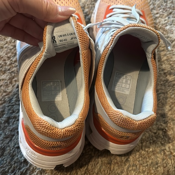 On Cloud Running Cloudswift Orange sneakers women’s 8.5 - Picture 4 of 6